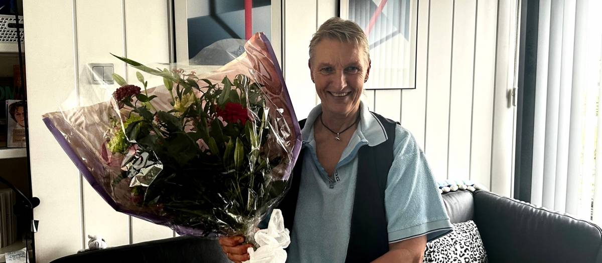 Jubilaris Joke van Marion (59) is dit jaar al 30 jaar vrijwilliger bij UVV.