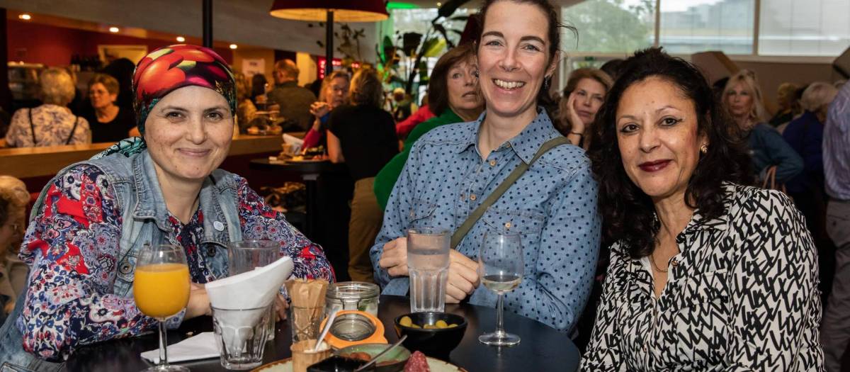 Op vrijdag 13 oktober waren er ruim 250 vrijwilligers uitgenodigd voor een filmmiddag in film- en muziektheater Lantarenvenster.