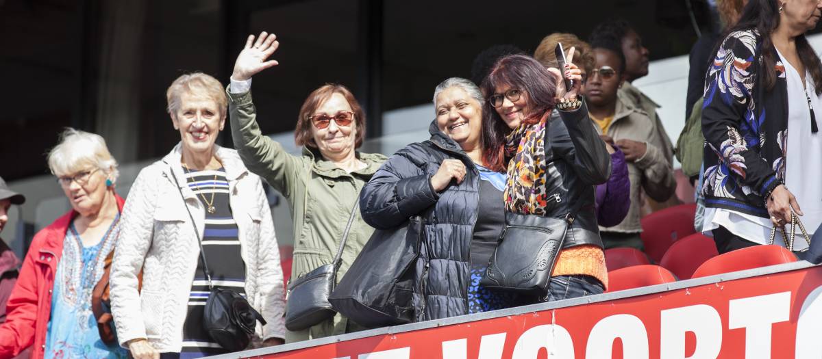 Ruim 250 vrijwilligers hebben deelgenomen aan de vrijwilligersmiddag in De Kuip